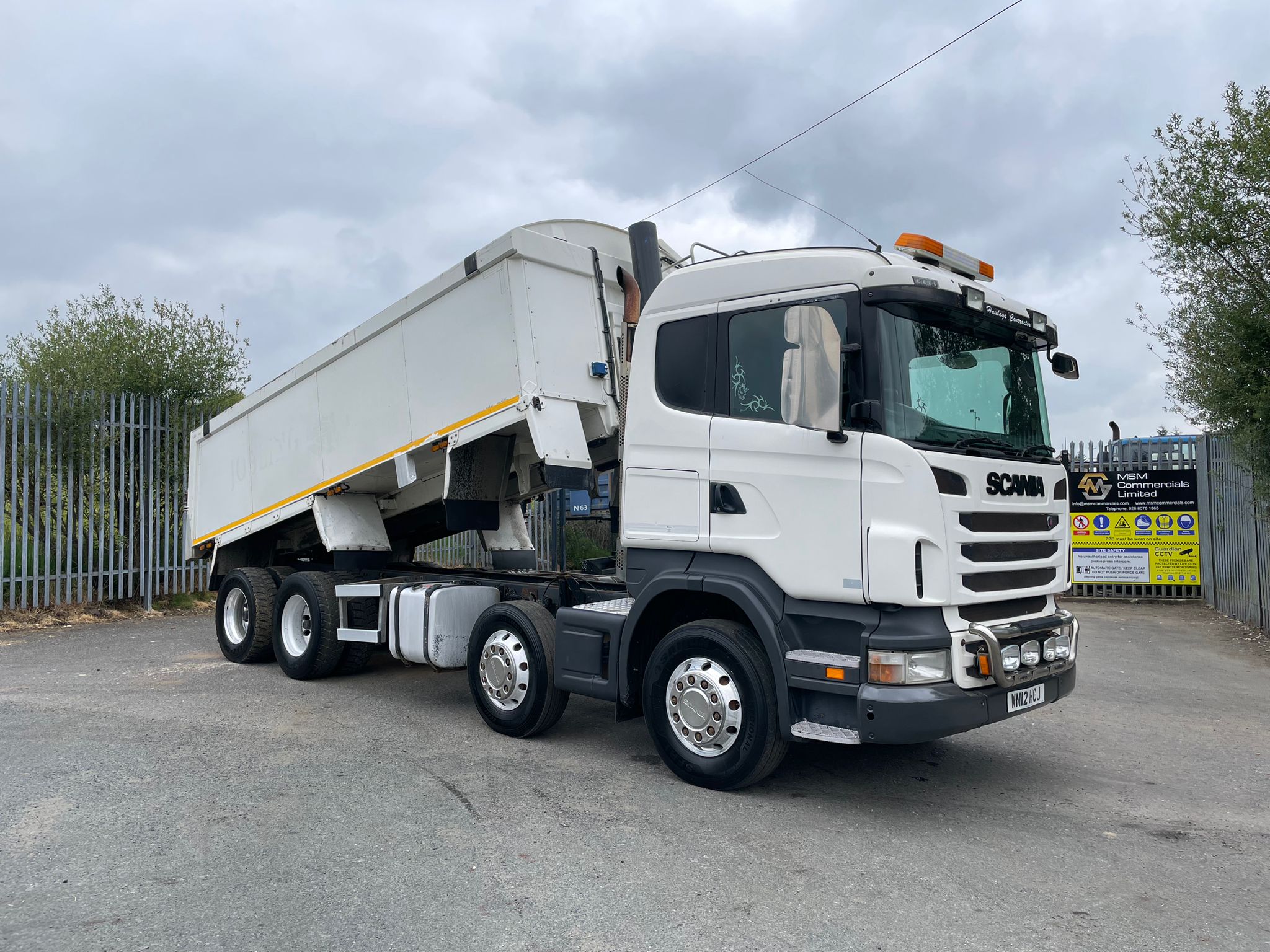 2012 Scania R440 8x4 Tipper – MSM Commercials